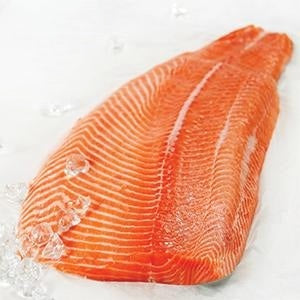 Frozen Norwegian Whole Skinless&Boneless Salmon Fillet (Price/Kg) Pack App. 2kg