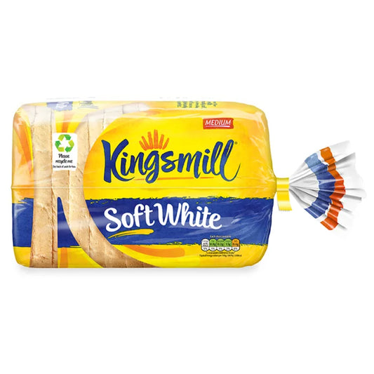 Kingsmill Great Everyday Soft White Bread (Medium)-800g