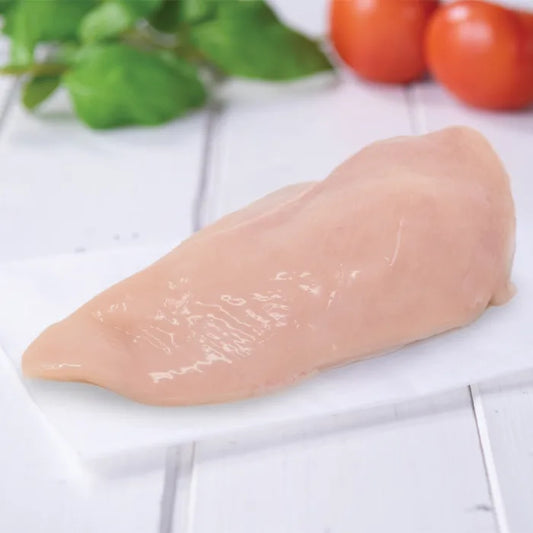 Halal Raw Frozen 100% Chicken Breast Fillets (250g+)-1x10kg