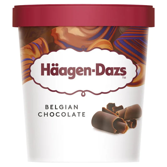 Haagen Dazs Belgian Chocolate Ice Cream 8pc x  460ml