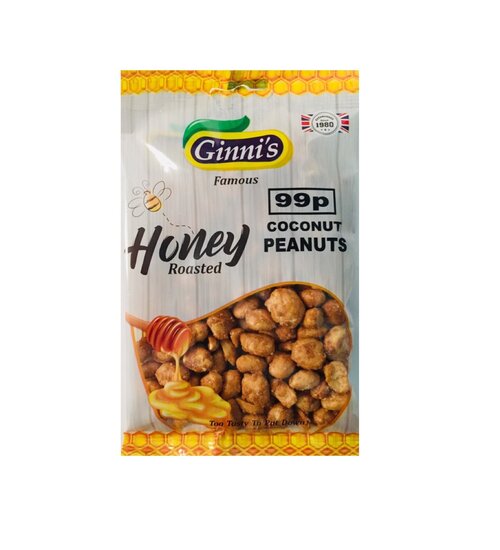 Ginnis Honey Coconut Peanuts 130g