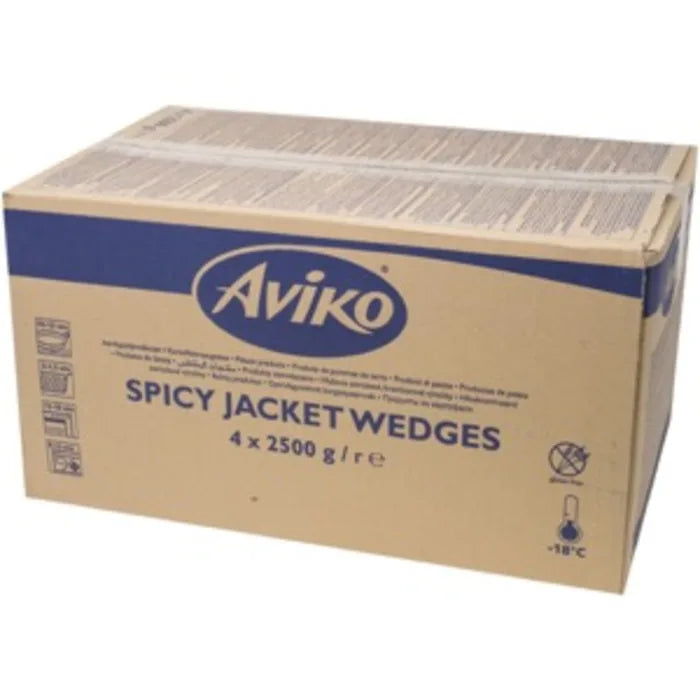 Aviko Spicy Wedges-4x2.5kg