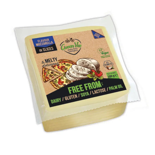 Green Vie Vegan Mozzarella Flavour Slices 1 x 180g