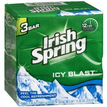 Irish Spring Soap 4.5oz Icy Blast