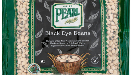 White Pearl Black Eye Beans 2kg