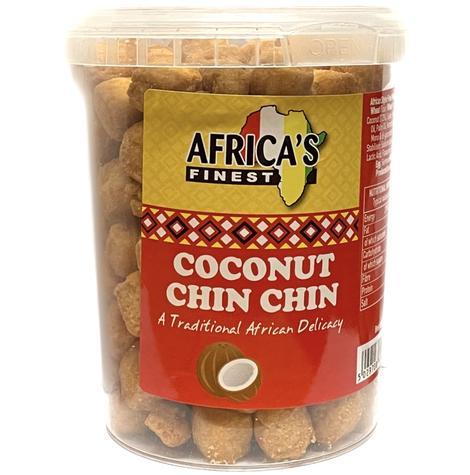 Africas Finest Chin Chin Coconut 250g Box of 12