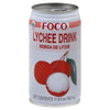 Foco Lychee Drink 350ml Case of 12