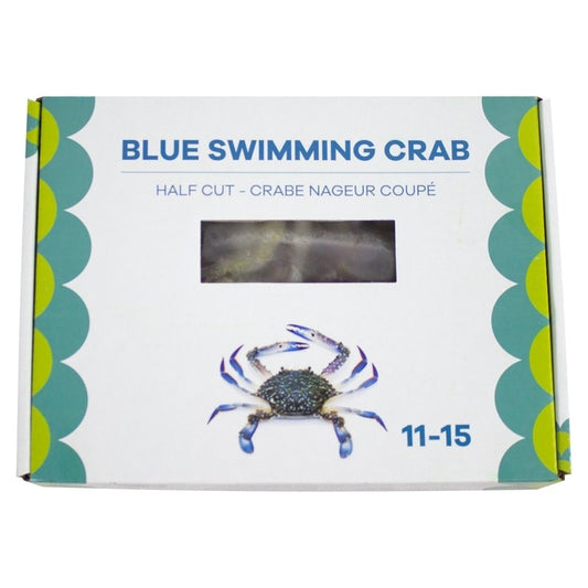 Frozen Half Cut Blue Crab 1kg