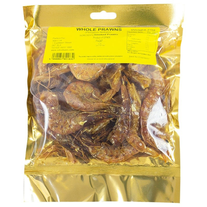 Smoked Whole Prawns 75g X 10