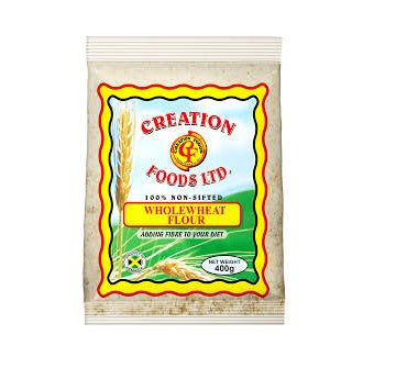 Creation Foods Whole-Wheat Flour 400g