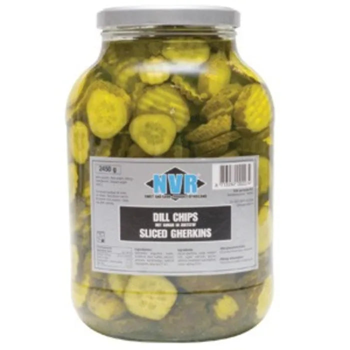 Conserven Dillchips Sliced Gherkins-1x2.65kg