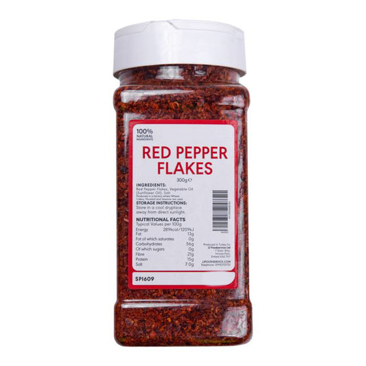 Red Pepper Flakes 1 x 300g - My Africa Caribbean