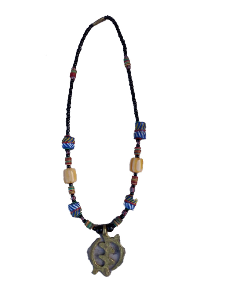 African Tribal art Wooden Handicraft beaded Bronze jewelry Necklace se - My  Africa Caribbean