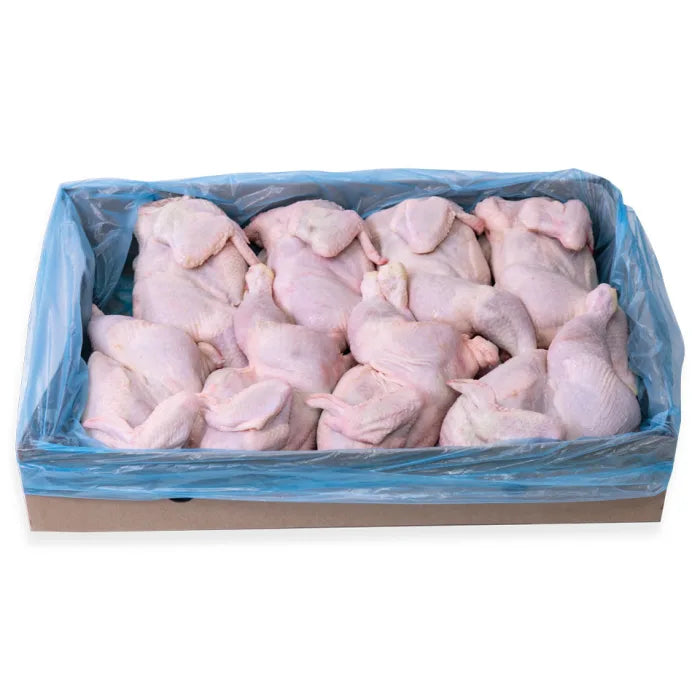 Fresh Halal Raw Whole Chickens (Without Giblets)-8x1.6kg