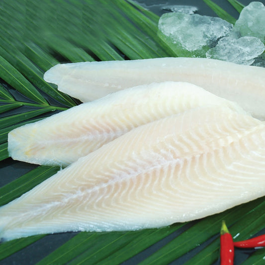 Aquafish IQF Skinless & Boneless Pangasius Fillets(170-220g)-10x1kg