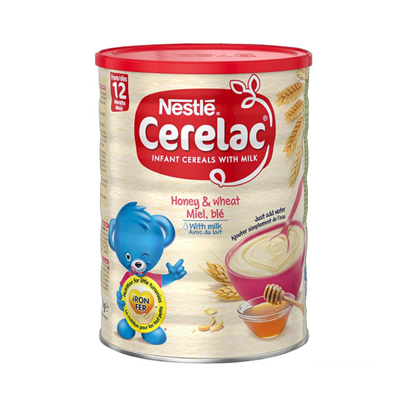 Nestlé Cerelac Honey & Wheat 12+ 400g Case of 6