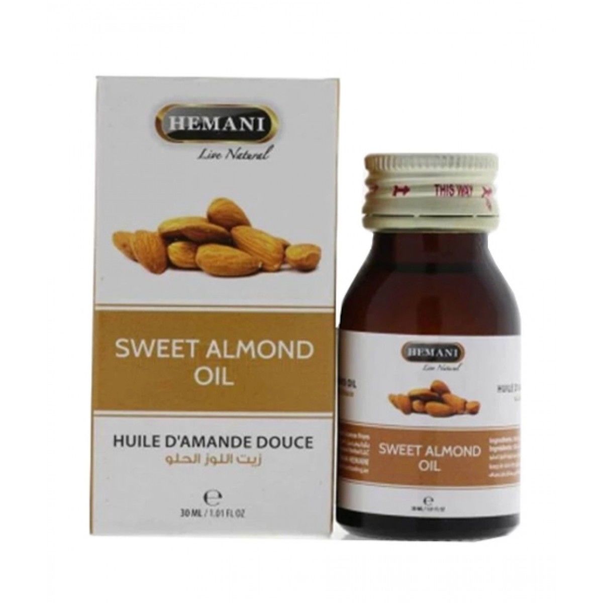 Hemani Almond Oil 30ml Box of 6