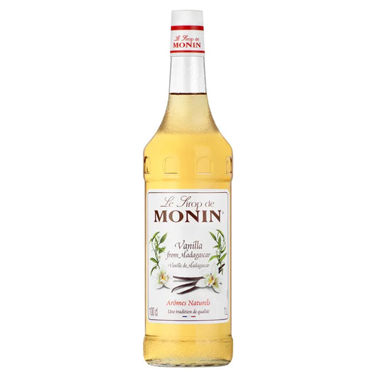 Monin Vanilla Syrup (Plastic Bottle) 1L