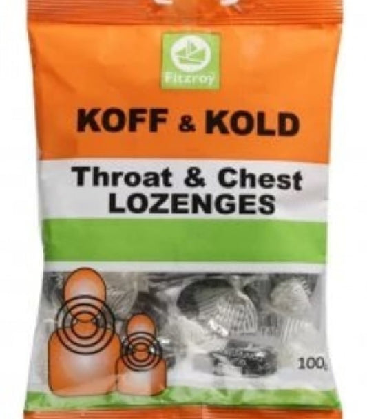Fitzroy Koff & Kold Throat & Chest 100g