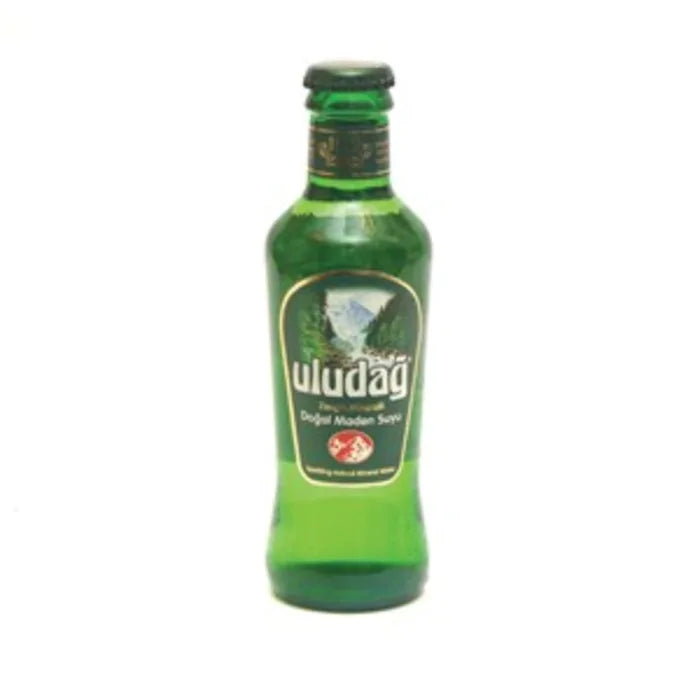 Uludag Sparkling Natural Mineral Water (Glass Bottle) 24 x 200ml