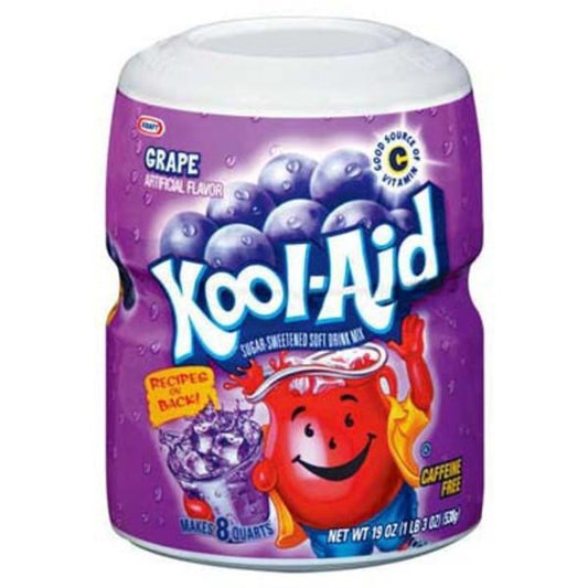 Kool Aid Grape Tub 538g Box of 12