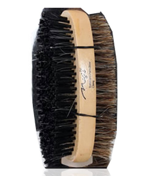 Magic Collection Hard And Soft Double Round Palm Brush 7710