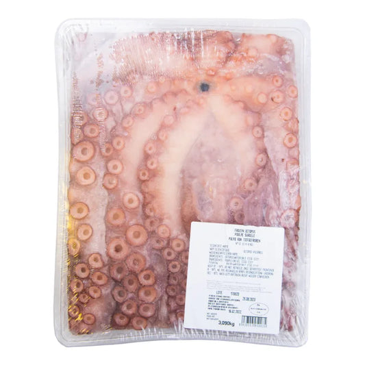 Portuguese IQF Octopus Clean Whole (size 3-4kg)- 1x14kg