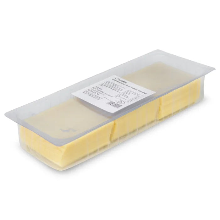 Mature Cheddar Slices 1kg