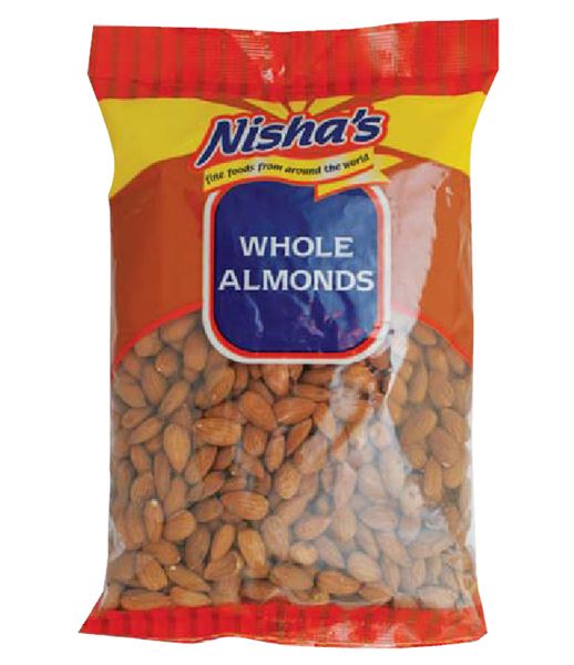 Nisha Whole Almonds 750g