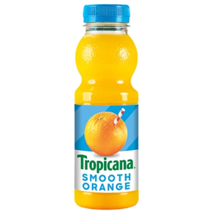 100% Orange Juice 250ml Glass Bottle