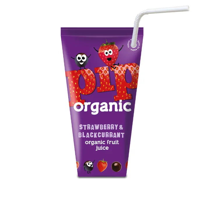 Pip Organic Kids Strawberry & Blackcurrant Juice 180ml