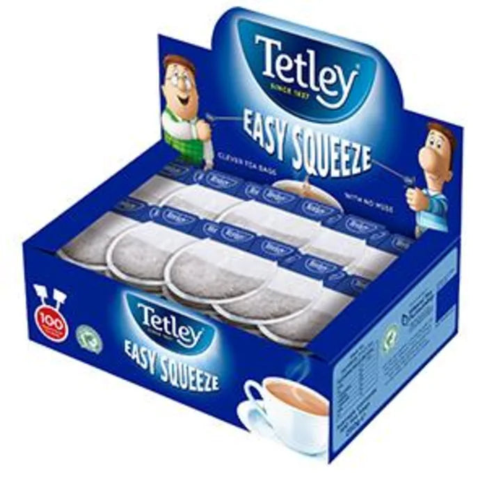 Tetley Drawstring Tea Bags 1pc x 100