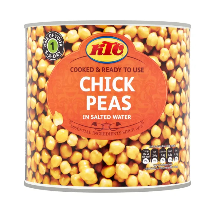 KTC Chick Peas-6x2.55kg