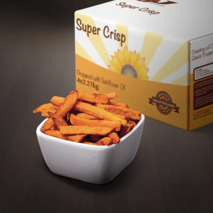 Super Crisp Sweet Potato Fries 4x2.27kg