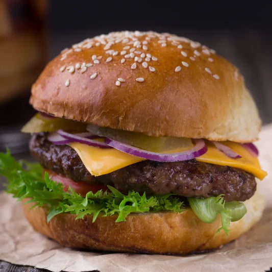 Paragon Basics Economy Halal Beef Burger (2oz) 48 x 56g