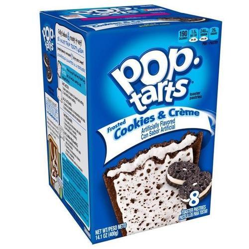 Pop Tarts USA Cookies & Cream 384g Box of 6