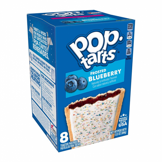 Pop Tarts USA Frosted Blueberry 384g box of 6