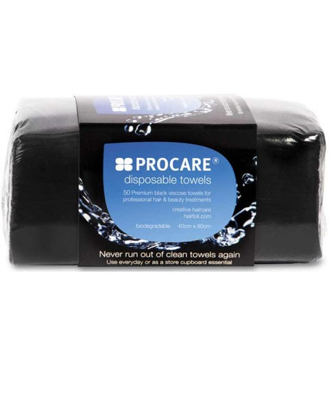 Black Disposable Towels