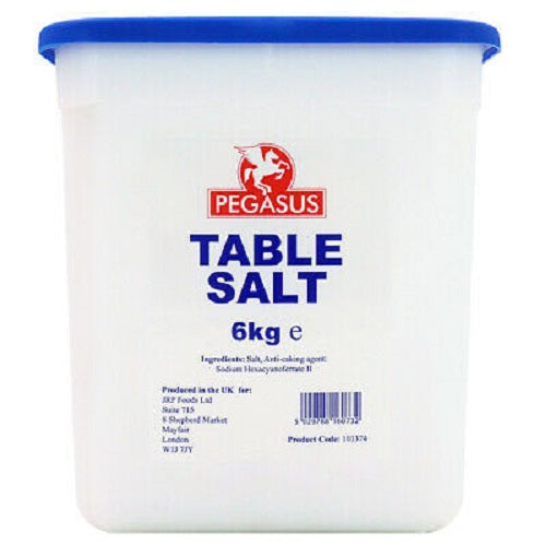 Pegasus Table Salt Tub 6kg