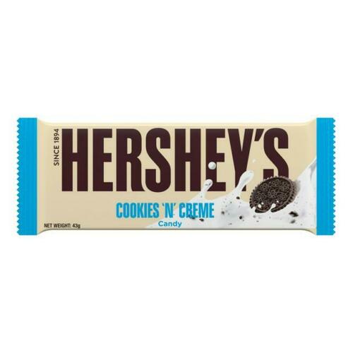 Hershey's Cookies 'N' Creme Candy Bars 36G