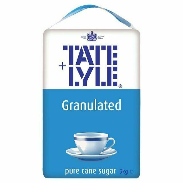 Tate & lyle Granulated Sugar 5kg Box of 1