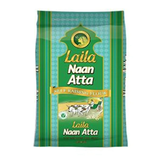 Laila Naan Atta Self Raising Flour 1 x 20kg