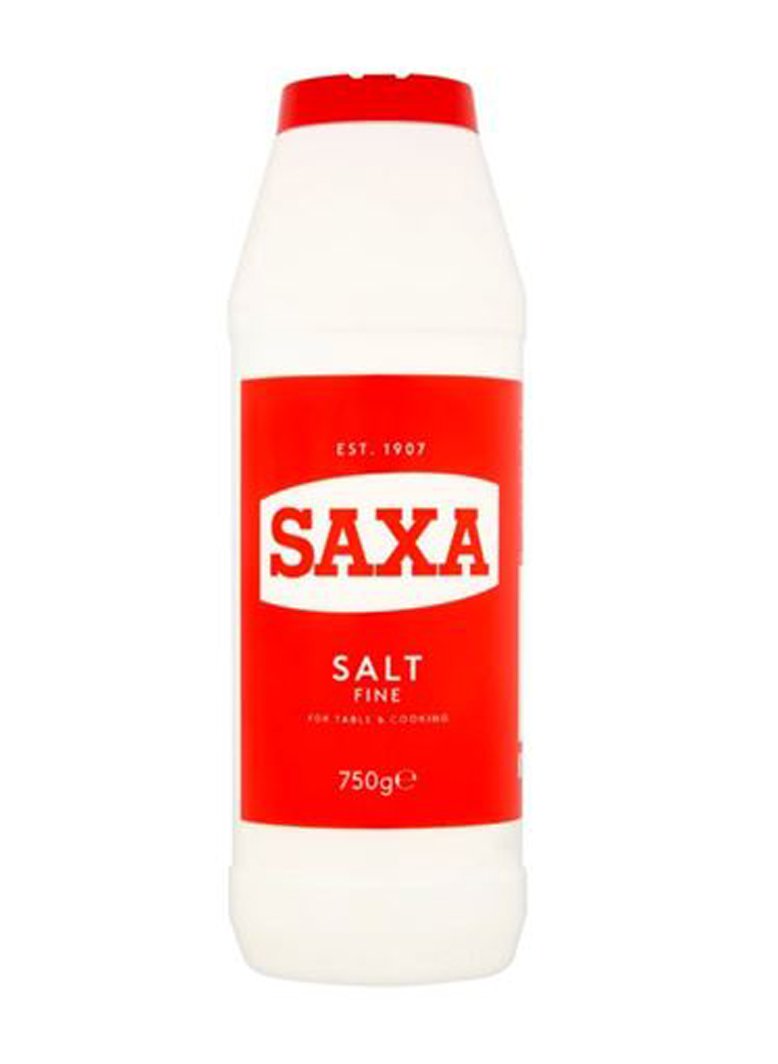 Saxa Fine Flowing Salt 750g Box of 12