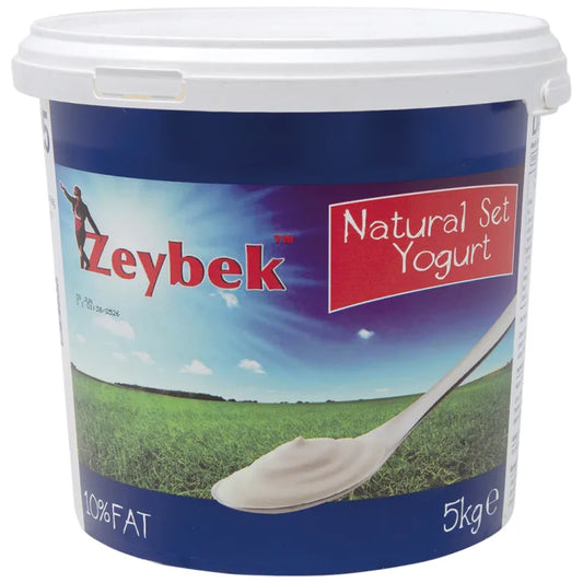 Zeybek Natural Set Yoghurt (10% Fat) 1 x 5kg