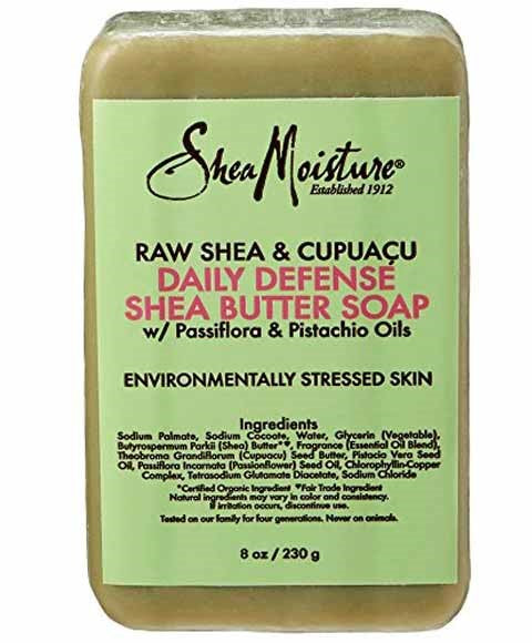 Shea Moisture Raw Shea & Cupuacu Daily Defense Cleansing Bar