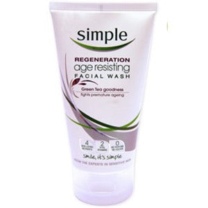 Simple Regeneration Age Resisting Facial Wash