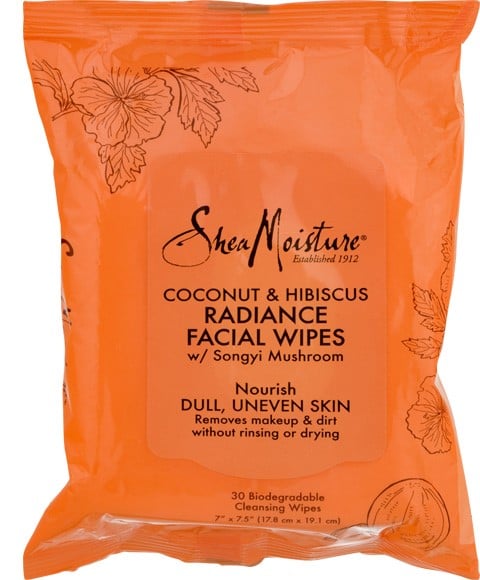 Shea Moisture Coconut and Hibiscus Wipes | Facial Wipes