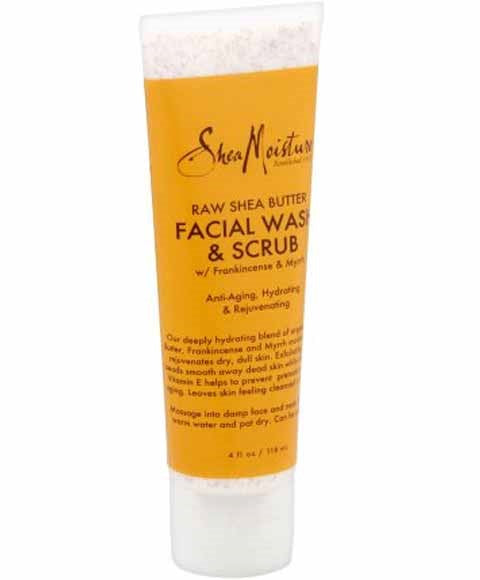 Raw Shea Butter Facial Wash And Scrub