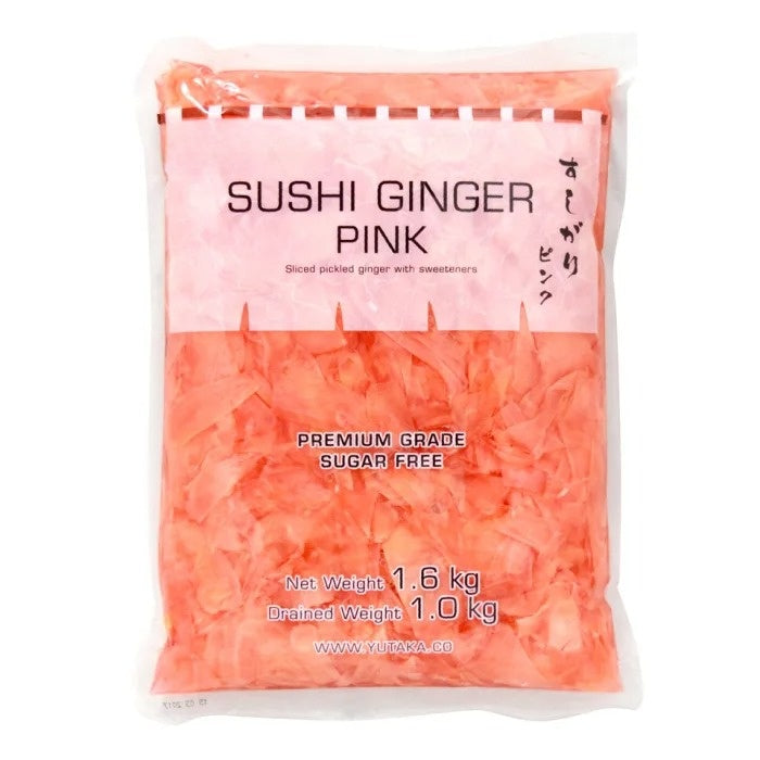 Yutaka Sushi Ginger (Pink) 1x1.6kg