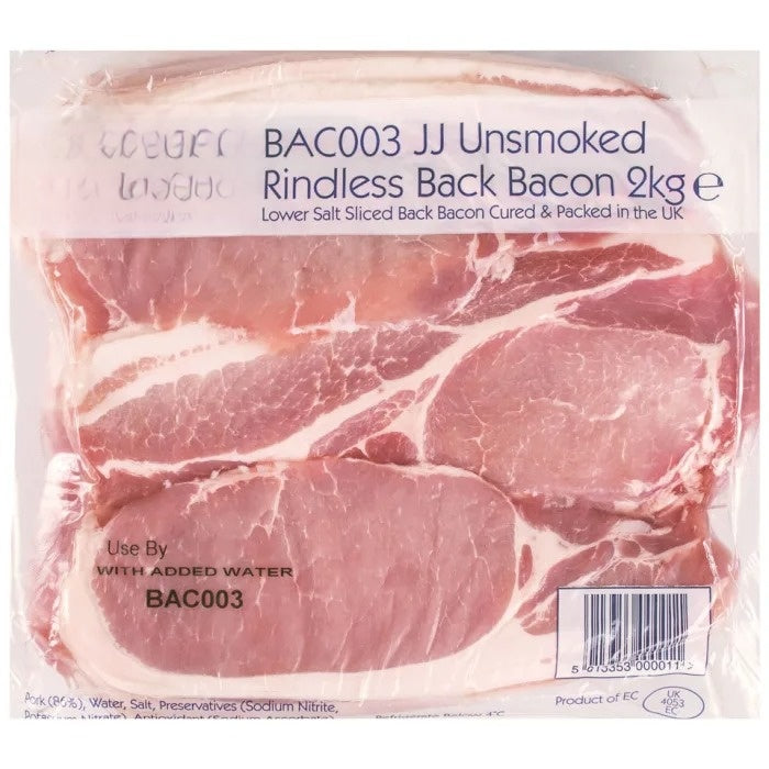 Rindless Back Bacon 1x2kg